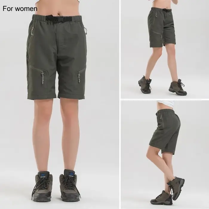 Pantalon cargo été détachable homme imperméable quick dry pour chasse et randonnée outdoor