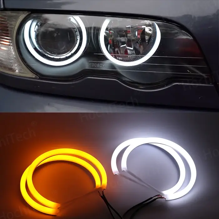 Pour BMW série 3 E46 316i 318i 320d 323i 328i 330i 325xi 330d 1998-2005 Excellent LED coton yeux d'a