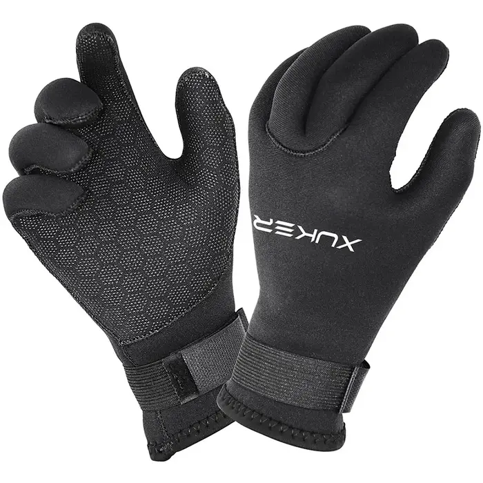 Gants de plongée en néoprène 3mm 5mm, garde au chaud pour la plongée en apnée, le surf, le kayak, le