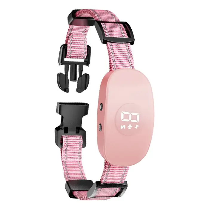 Collier anti-aboiement pour chien, choc électrique, bip de vibration, collier de dressage pour tous 