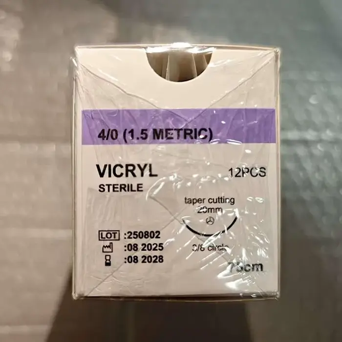 Suture absorbante de haute qualité pour animaux de compagnie-usage vétérinaire, points dissous pour 