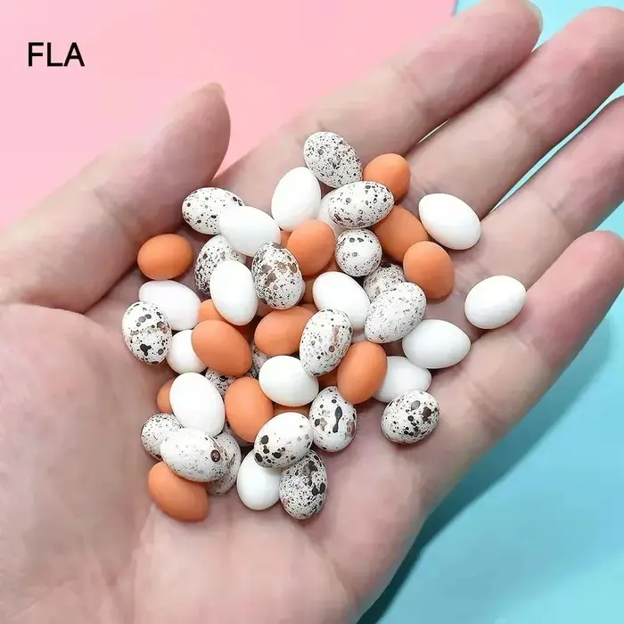 Oeufs Mignons en Résine Style Pastorale pour Intérieur Douillet et Décoration Cadeau Occasions Spéciales ``` ###TITRE### Oeufs Mignons en Résine Style Pastorale pour Intérieur Douillet et Décoration Cadeau Occasions Spéciales