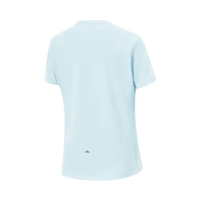 Li-ning femmes course sport T-Shirt AT AIR coupe régulière 3D raccord Polyester respirant doublure à