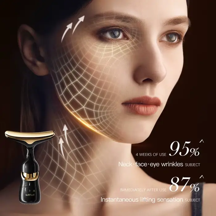 Appareil lifting visage et cou pour raffermissement peau réduction double ment soins beauté anti-âge