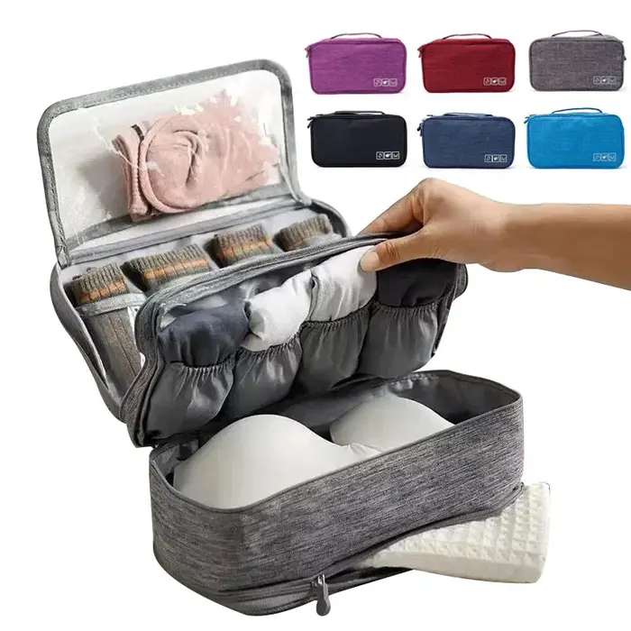 Sac de rangement portable pour vêtements et sous-vêtements étanche avec poignées solides pour voyageurs et organisateurs de garde-robe occassions spéciales