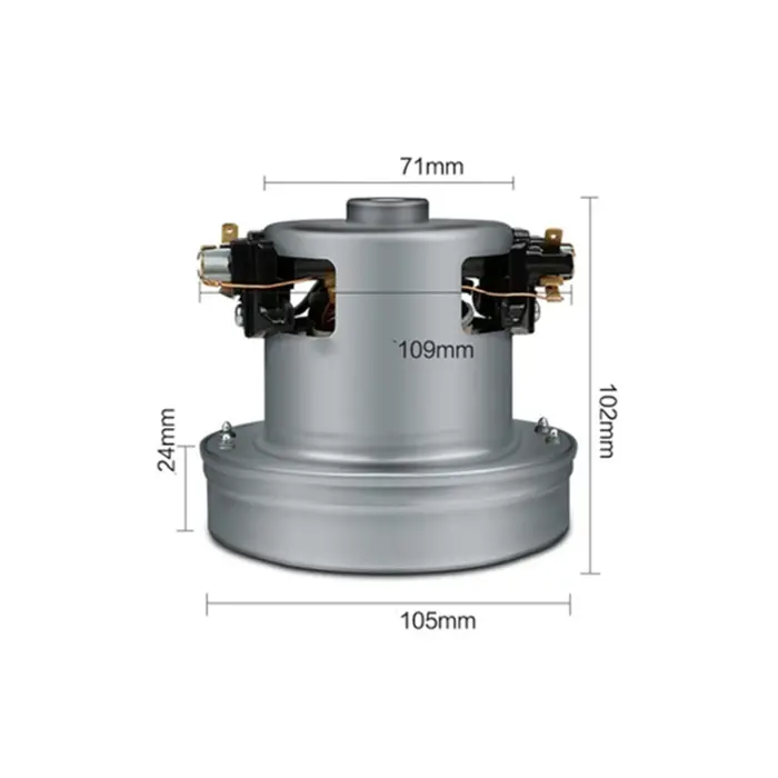 Moteur d'aspirateur universel, grande puissance, diamètre de 1200mm, pièces accessoires, kit de remp