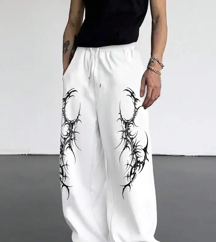 Nouveautés Mode Été 2026 : Pantalons Sport et Décontractés Imprimés 3D Style Gothique Rétro Hip-hop,