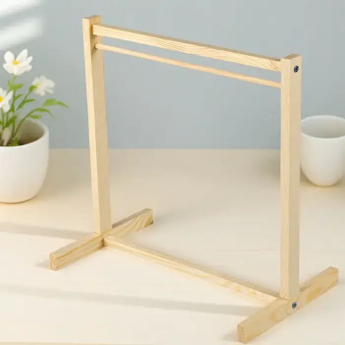 Porte-vêtements en bois, support de rangement pour vêtements, mini présentoir à vêtements, support s