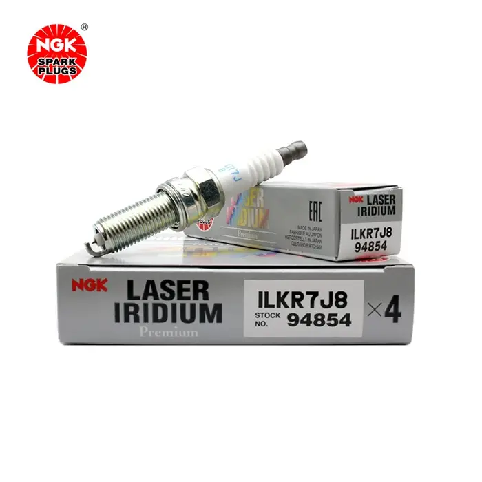Bougie d'allumage NGK Iridium Platinum ILKR7J8 94854 pour Baojun 730 Jetto X70X90 Arezer 7 oe 004159