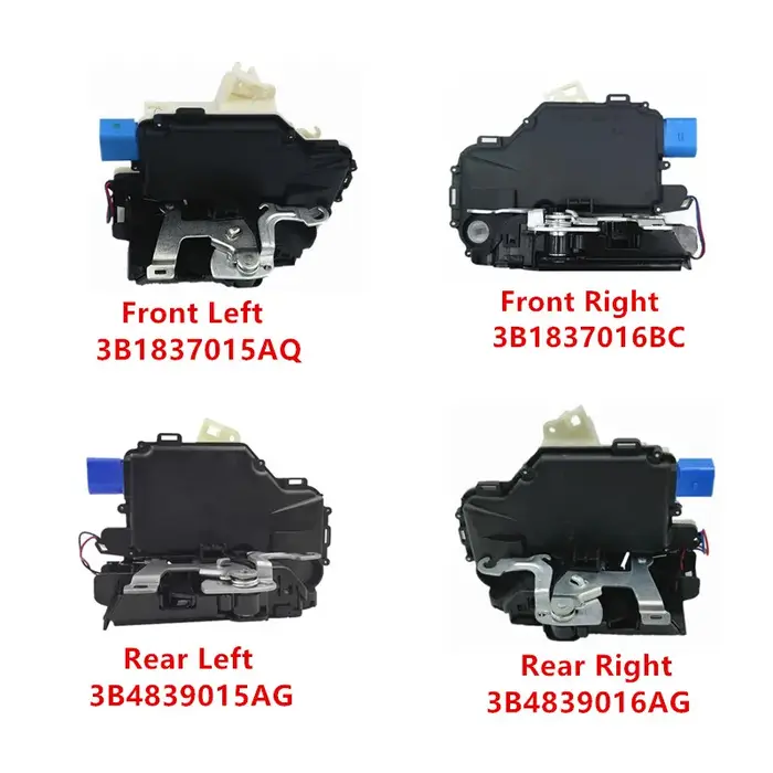 Actionneur de serrure de porte 3B 1837015 AQ 3B 1837016 BC pour VW POLO SKODA pour superbe FABIA ROO