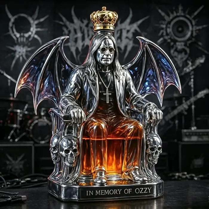 Tribute au roi du heavy metal : la collection Ozzy Osbourne Throne