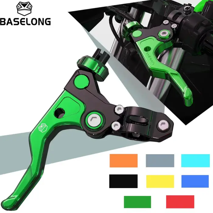 Levier d'embrayage de cascade court pour Kawasaki SUPER SHERPA 1997-2007 KX KLX KDX 65 80 85 125 150 250 300 450 500