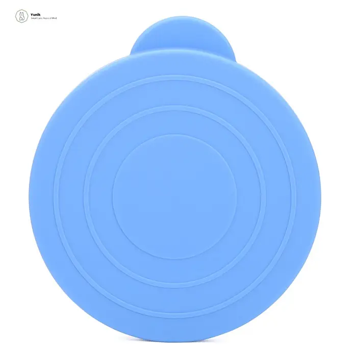 Couvre-boîtes réutilisables en silicone pour la conservation des aliments humides pour chiens et cha