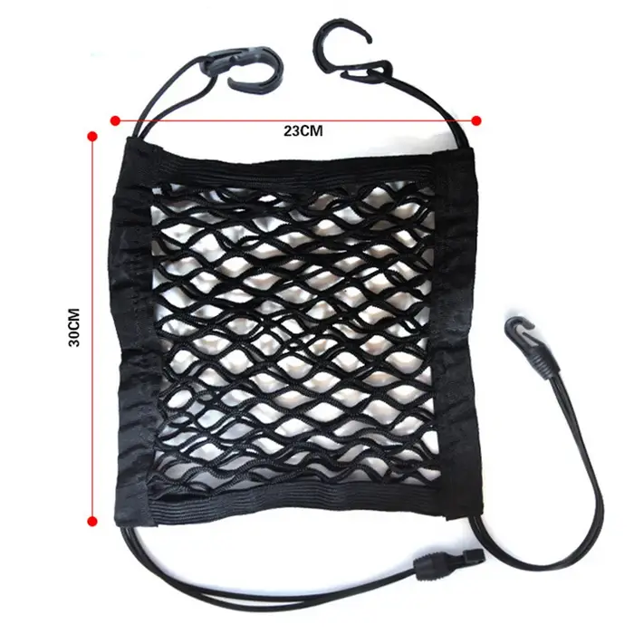 Barrière de voiture pour animaux de compagnie barrière de voiture pour chien avec sac de rangement e