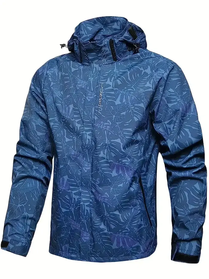 Veste coupe-vent imprimée tendance pour homme, nouvelle collection printemps-automne 2026, décontrac