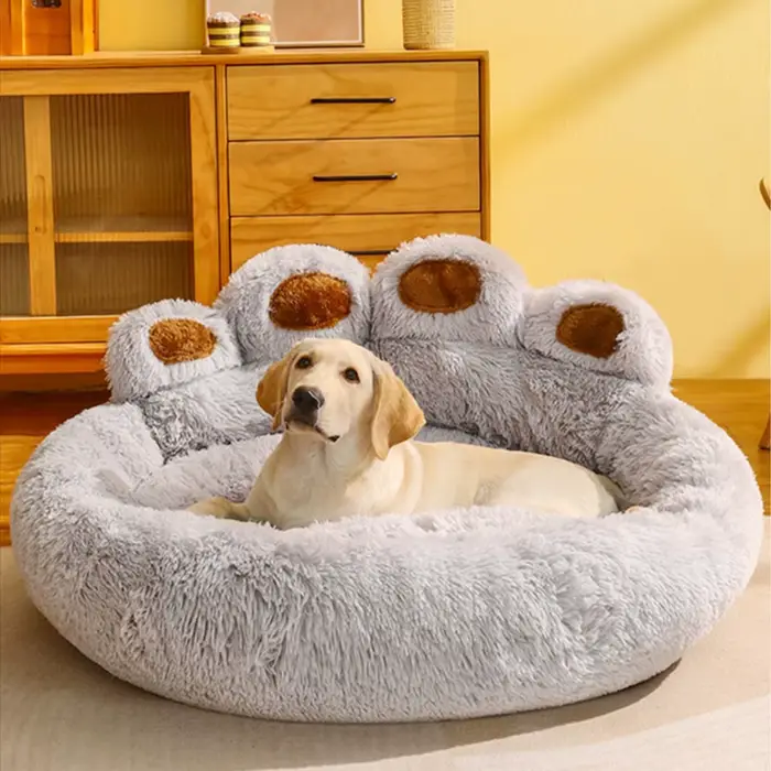 Chenil pour chiens, lits pour grands chiens, grand panier lavable, accessoire moyen, produits pour a