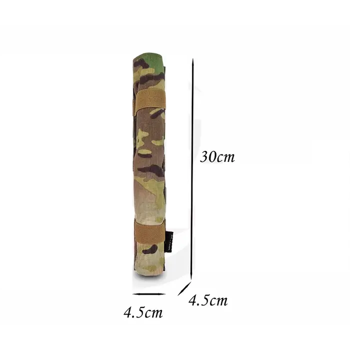 Poche C4 style militaire tactique, sac bande longue MOLLE pour outils chasse