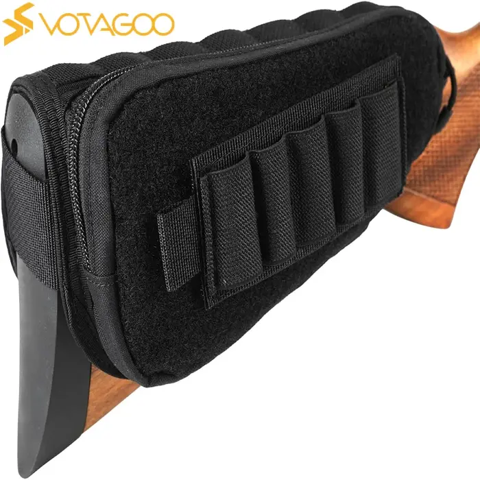 VOTAGOO – pochette tactique pour pistolet, support de coque pour fusil de chasse, repose-joue, poche