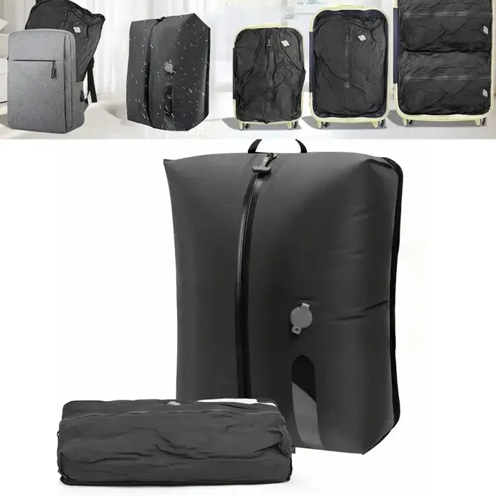 Sac de Compression sous vide, sac de rangement de bagages de voyage, sac de rangement de vêtements, 