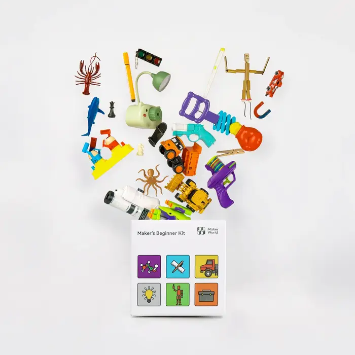 Kit débutant du fabricant pour le programme BambuLab Creator, accessoires d'imprimante 3D ZC002 Maker World