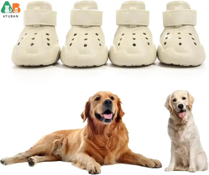 Chaussures pour chien, bottes imperméables antidérapantes pour chien, sandales pour chien, bottes fa