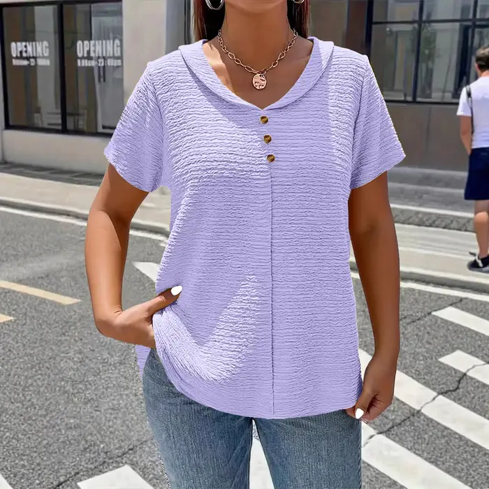 Vêtements décontractés pour femmes grandes tailles 2XL 3XL 4XL 5XL 6XL 2026 Mode Couleur unie Manche