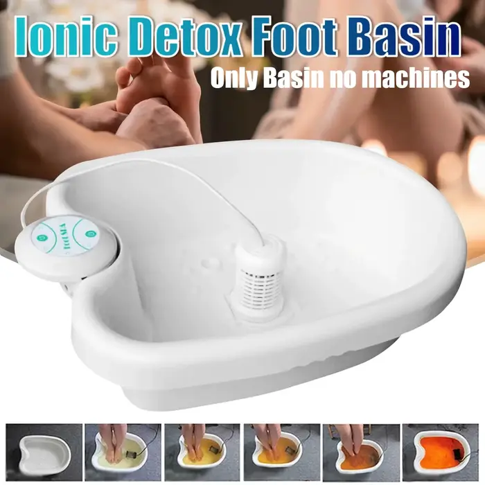 Baignoire pour les pieds uniquement, Ion détox, bassin de bain pour Spa, seaux de trempage pour les pieds, Sauna, spa pour les pieds, baignoire, Massage par vibrations, matrices de soins Aqua