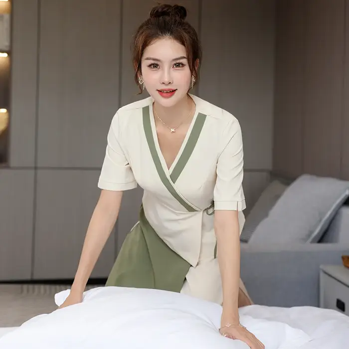Uniforme esthétique de style professionnel pour femme, salon de beauté, spa, hôtel, bureau esthétique, massage des ongles, beau, vêtements de travail, 73