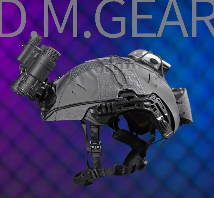 Poche batterie NVG WENDY 3.0 : sac mesh arrière casque tactique pour chasse vision nocturne