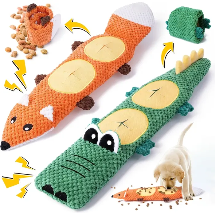 Jouet pour chien en peluche motif ananas
