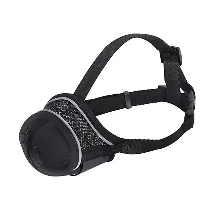 Muselière pour chien, respirante, réglable et confortable, Anti-masticage, Anti-morsure, fournitures