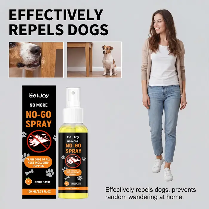 Spray anti-mastication pour chien