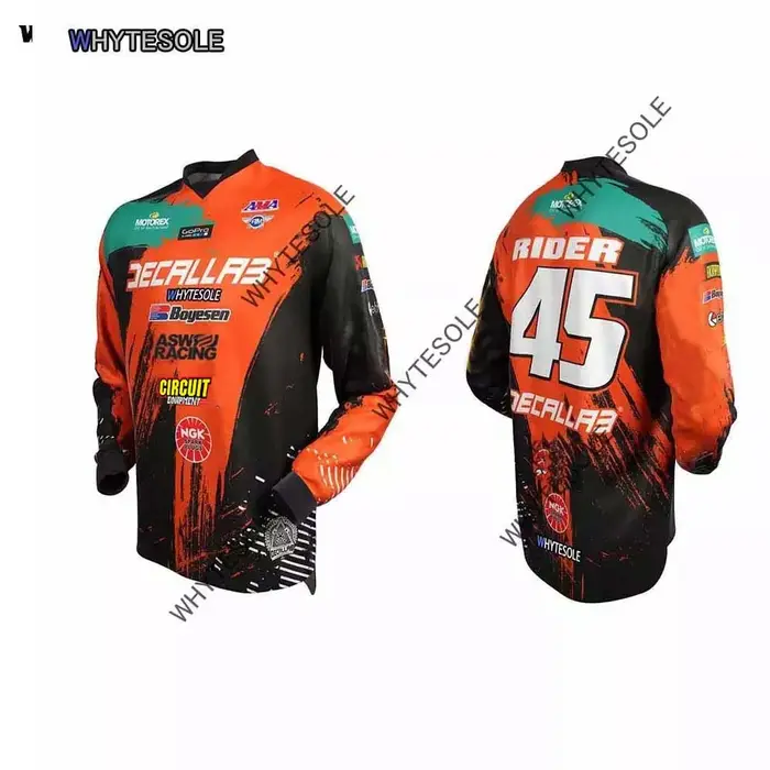 2023 personnalisé moto vtt maillot de motocross enduro maillot ciclismo descente moto vélo maillot B