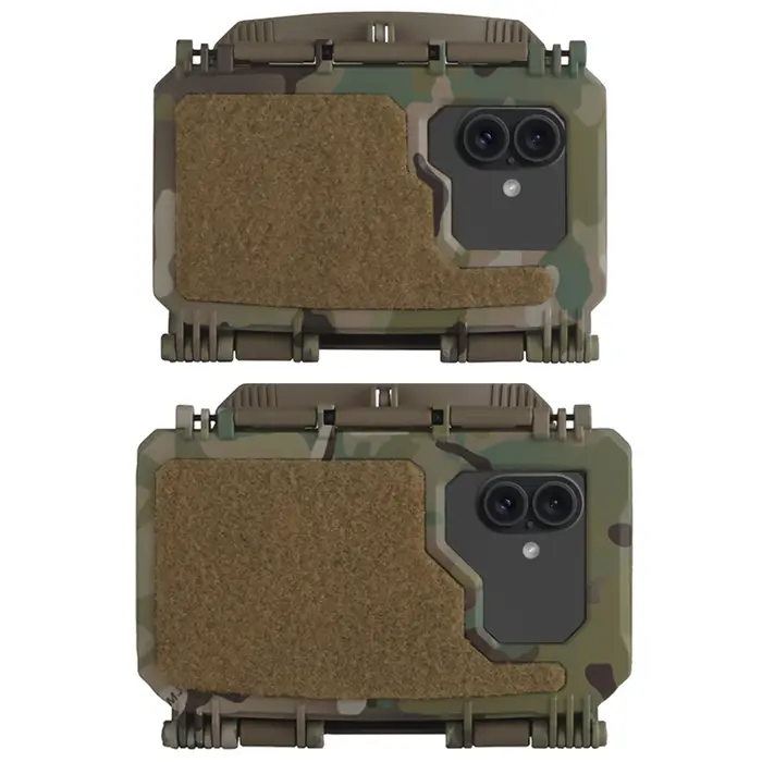 Étui téléphone tactique Molle, support carte et navigation pour gilet pare-balles chasse outdoor