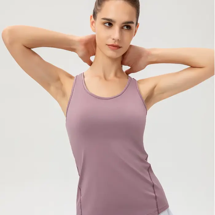 Femmes Sport décontracté Yoga gilet séchage rapide Sport course T-shirt entraînement Yoga T-Shirt co