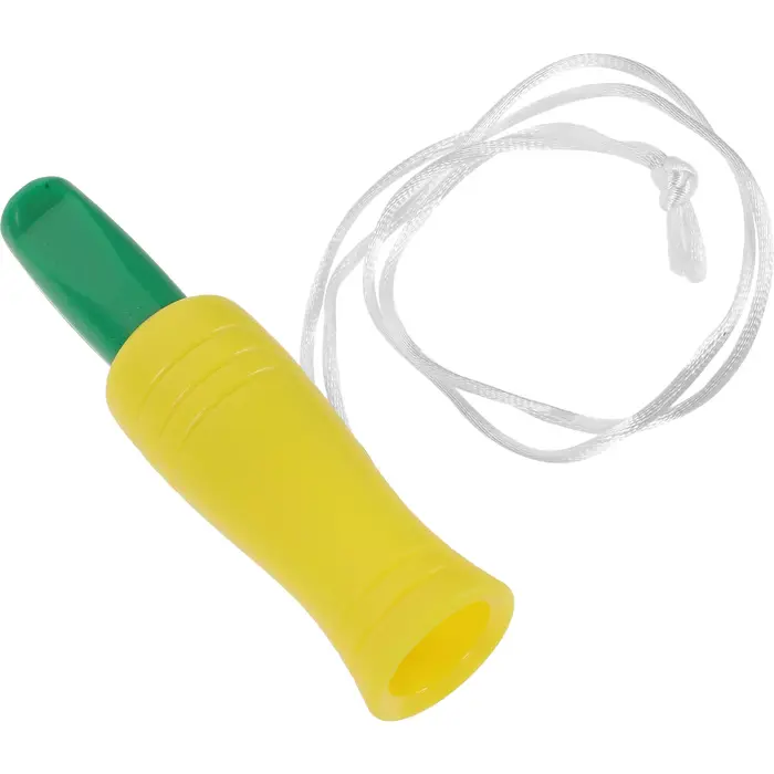 Appeau chasse plastique extérieur - Son fort pour faisans et oies - Mini appeau décoratif accrochable