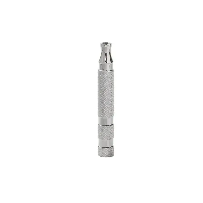 YAQI-Poignée de rasoir de sécurité pour homme, acier inoxydable 303 poli