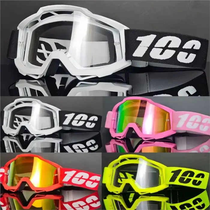 Lunettes de moto tout-terrain universelles, lentilles PC de qualité supérieure, anti-sable et anti-v