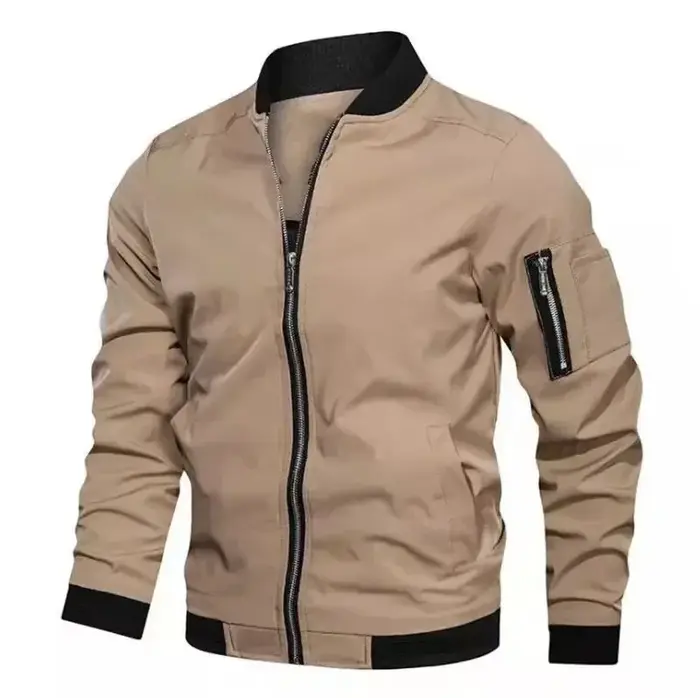Veste d'automne pour hommes, uniforme de Baseball à manches longues, coupe-vent, veste fine de cycli