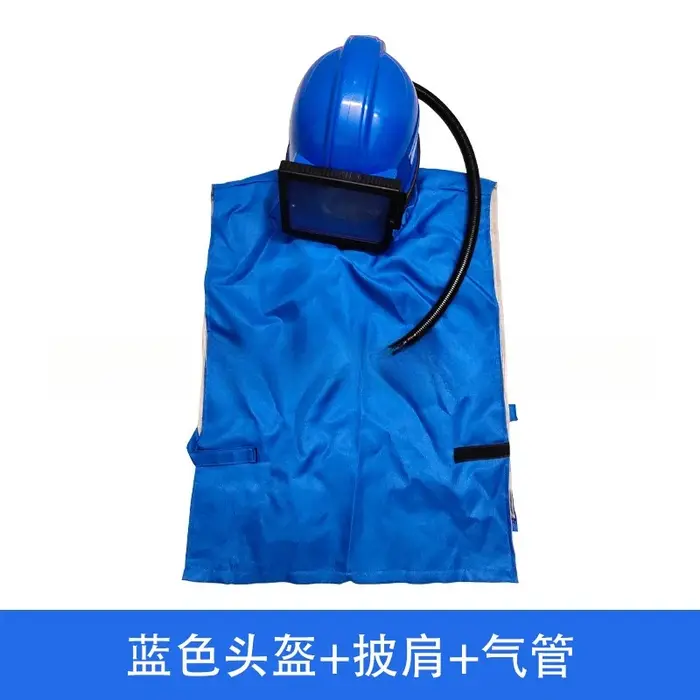 Casque de protection pour sablage, masque, casque de ponçage, casque de protection, casquette de sab