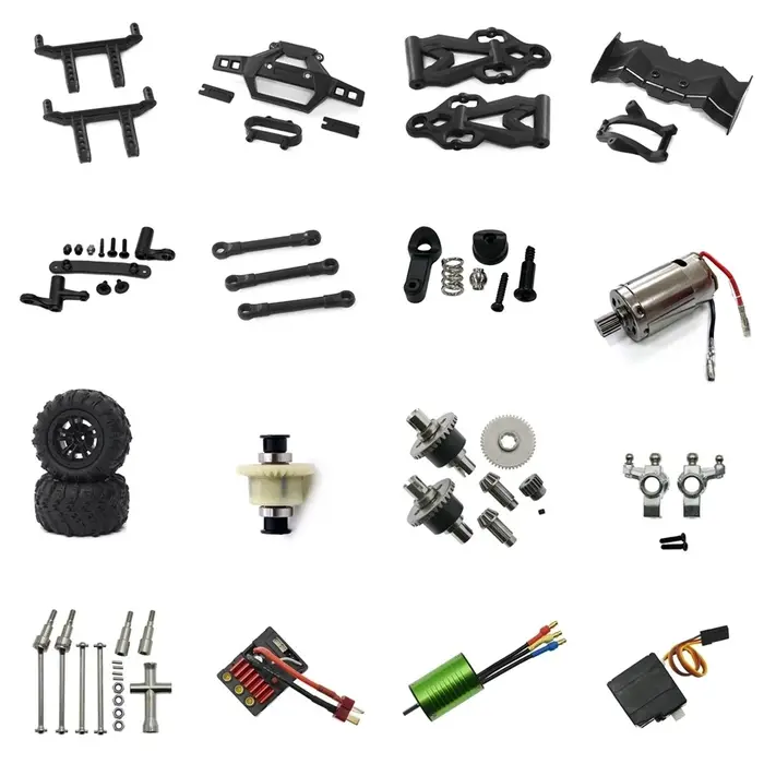 SG116PRO SG116MAX RC voiture pièces de mise à niveau en métal accessoires d'origine moteur sans bros