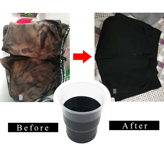 10g couleur noire tissu colorant Pigment