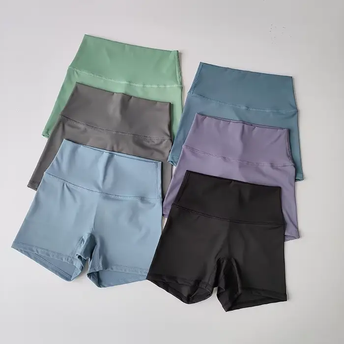 Short de Yoga taille haute pour femmes, doux, Fitness, Push-Up, butin, Gym, cyclisme, pantalon court