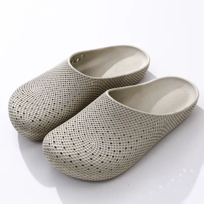 Chaussures de sécurité d'été pour hommes, respirantes, à enfiler, demi-chaussons, sabots de travail 