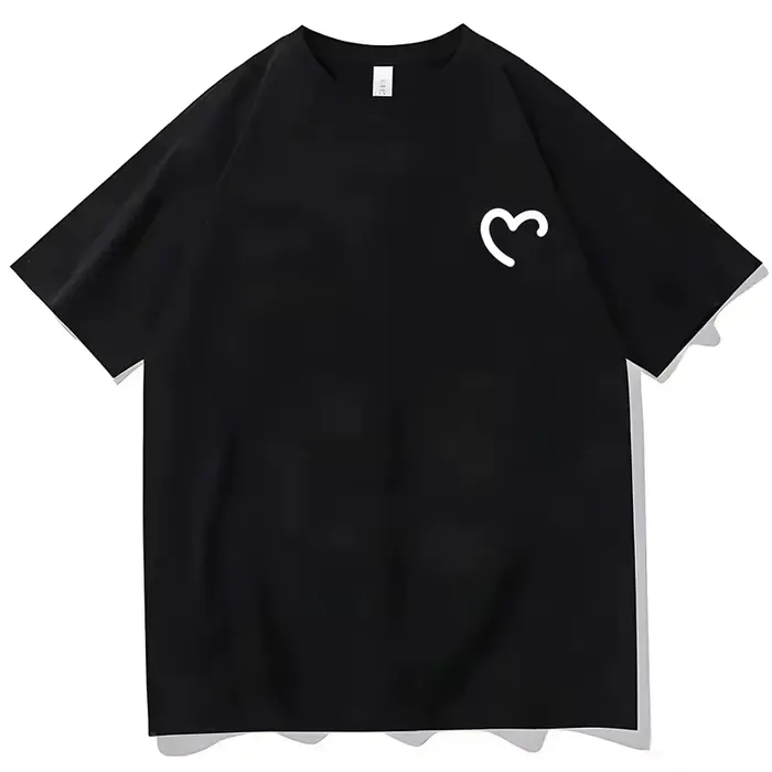 T-shirt imprimé Angel Warrior pour hommes, motif inspiré de l'armée, col ras du cou, manches courtes
