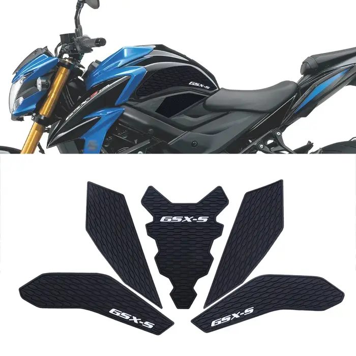 Moto gsx s750 Accessoires Côté Carburant précieux Coussinets Protecteur Autocollants Genou Grip Trac