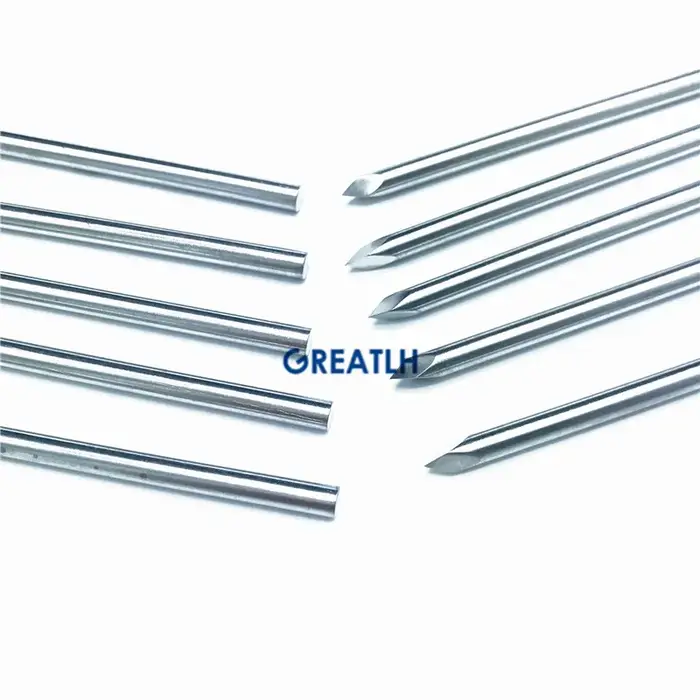 Fils Kirschner broches Kirschner en acier inoxydable orthopédie vétérinaire Instruments chirurgicaux