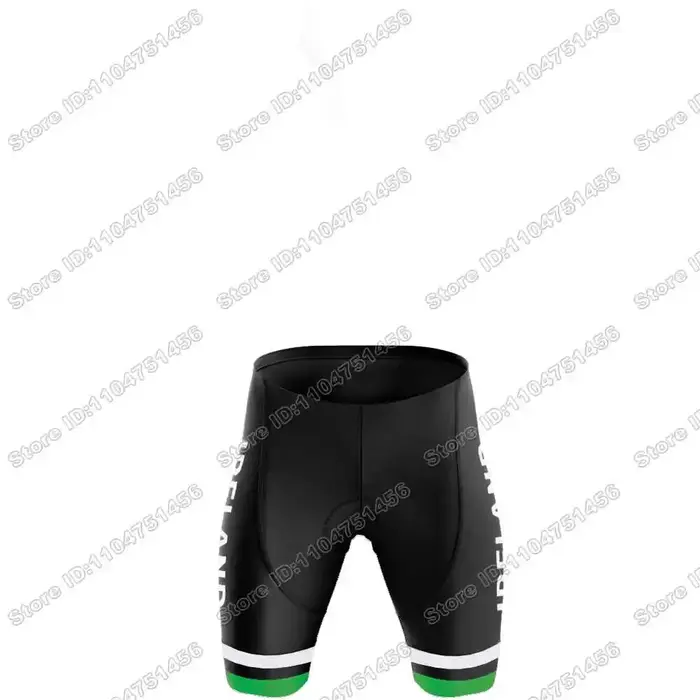 Maillot de Cyclisme Équipe Nationale Irlande 2025,Vêtements de Cyclisme Champion du monde irlandais 