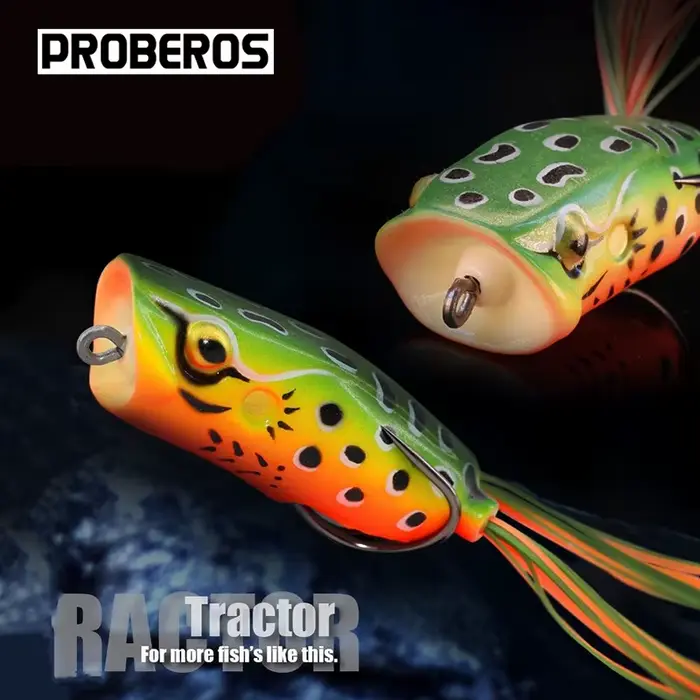 PRO BEROS leurre de pêche grande bouche grenouille 16g modifier grenouilles