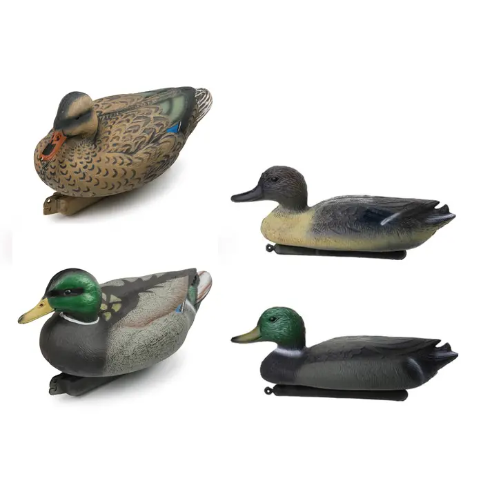 Leurre flottant canard colvert 3D réaliste pour chasse au gibier d'eau - Accessoire chasse